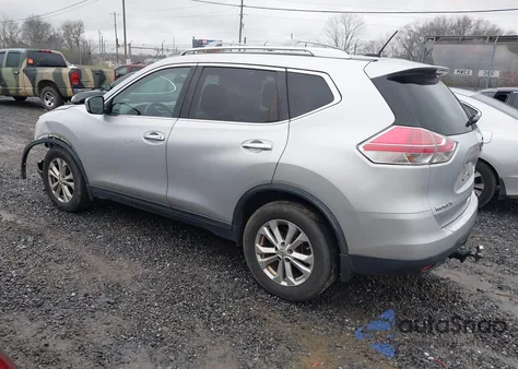 2015 Nissan Rogue Sv z USA, uszkodzony, nr VIN KNMAT2MV0FP569766